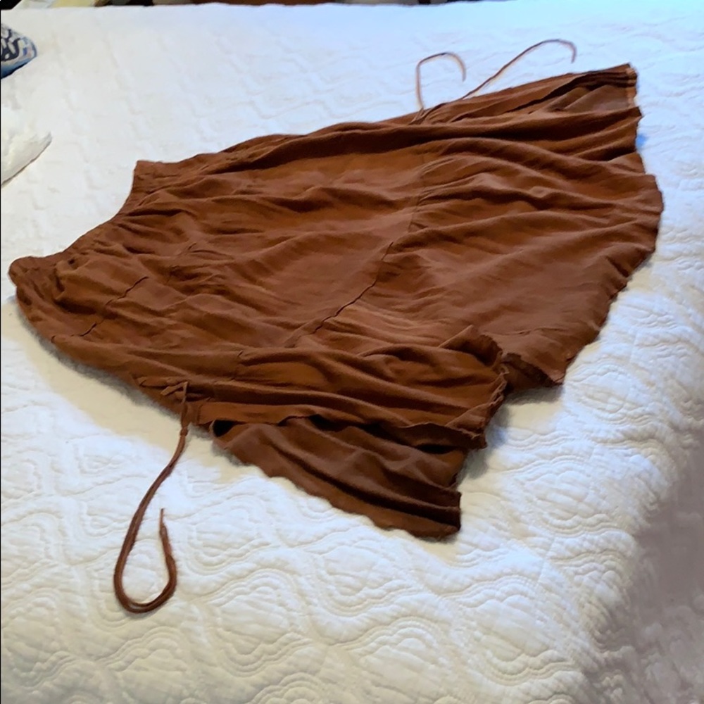Lambs suede skirt- from Texas!